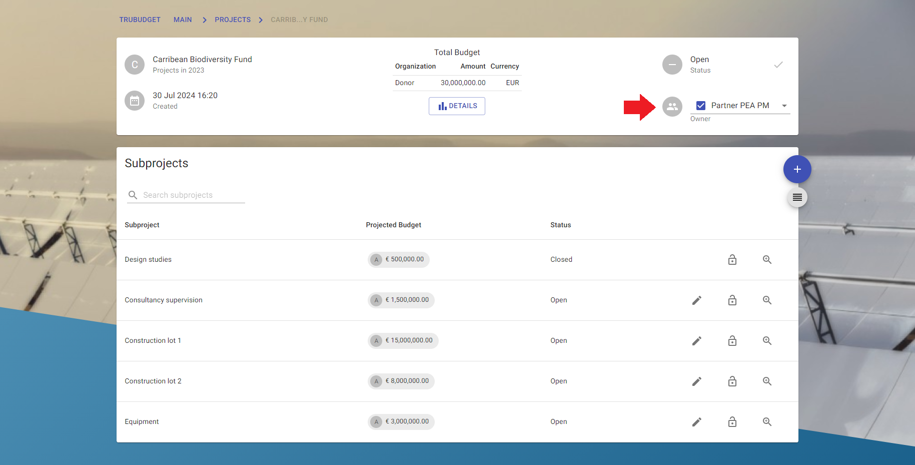 change subproject assignee